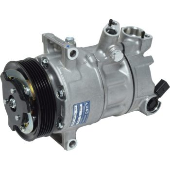 NEW AFTERMARKET 6SES14C A/C COMPRESSOR WITH 6 POLY CLUTCH 12V