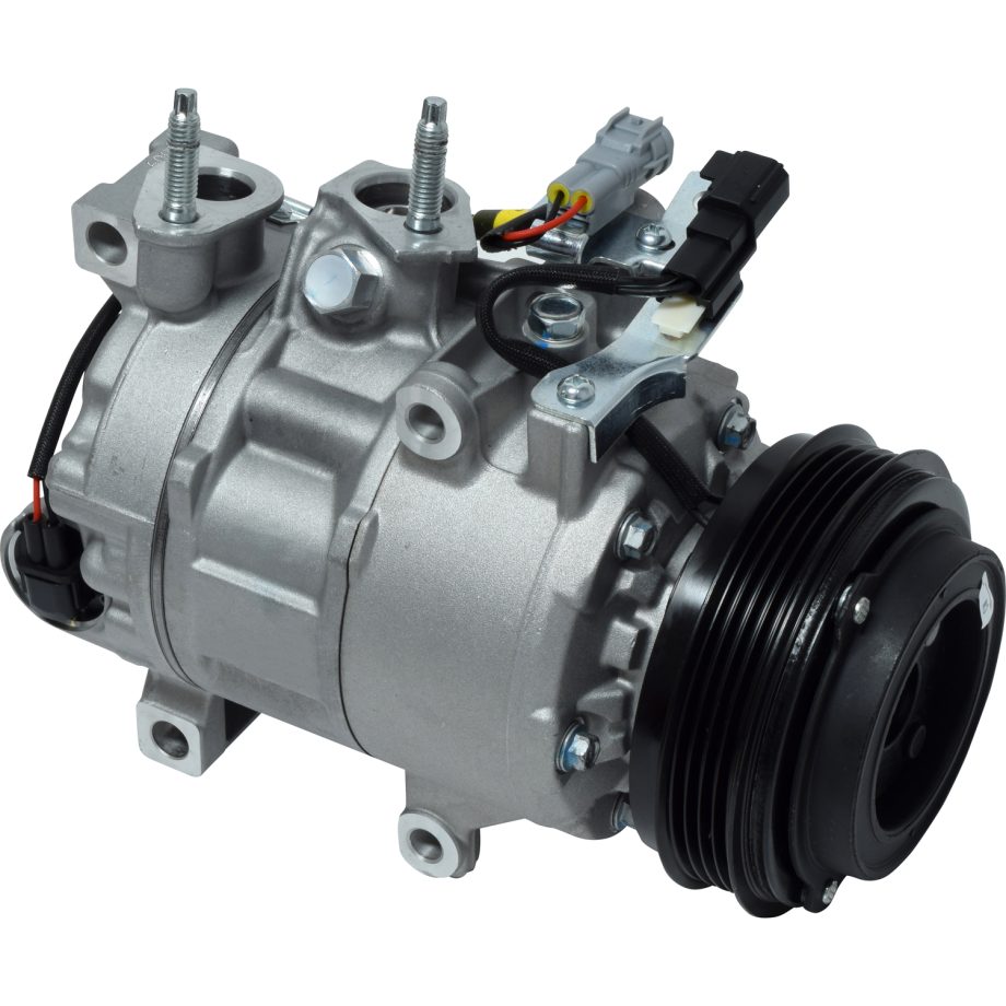 NEW AFTERMARKET 6SBH14C A/C COMPRESSOR WITH 4 POLY CLUTCH 12V