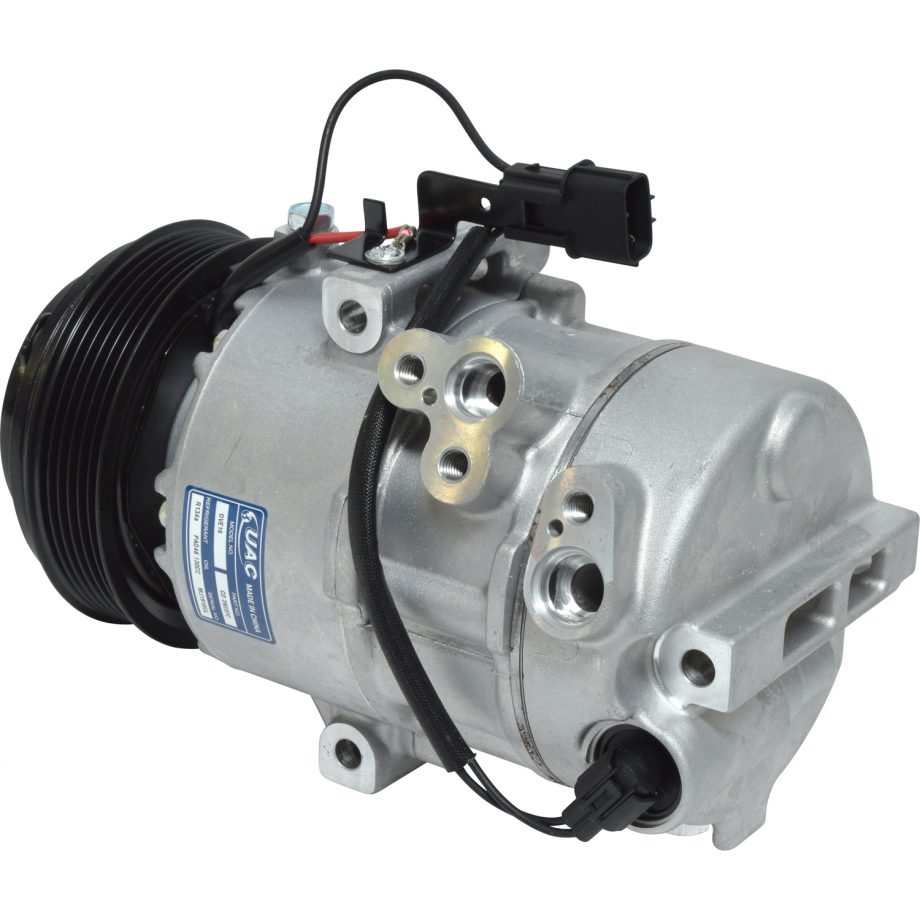 OEM DVE16 A/C COMPRESSOR WITH 6 POLY CLUTCH 12V