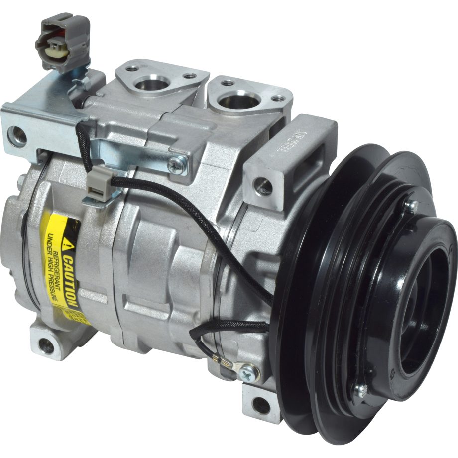 NEW AFTERMARKET 10S13C A/C COMPRESSOR WITH SINGLE GROOVE CLUTCH 12V