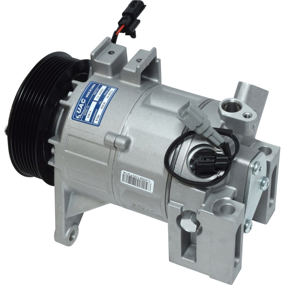 NEW AFTERMARKET 6SBH14H A/C COMPRESSOR WITH 7 POLY CLUTCH 12V