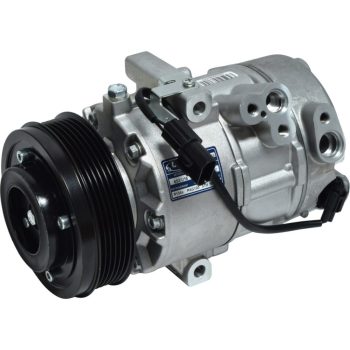NEW AFTERMARKET DVE16 A/C COMPRESSOR WITH 6 POLY CLUTCH 12V