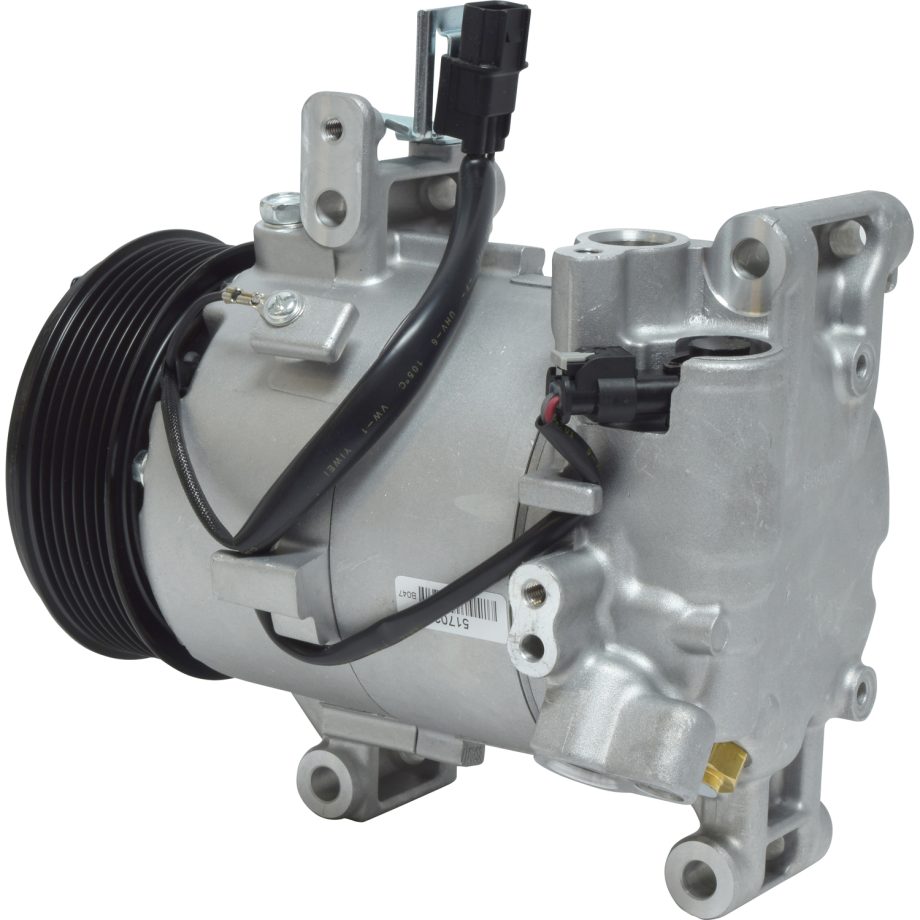 NEW AFTERMARKET CVC E A/C COMPRESSOR WITH 7 POLY CLUTCH 12V