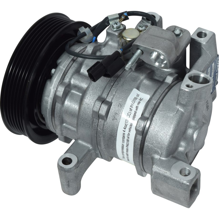 NEW AFTERMARKET 10SRE11C A/C COMPRESSOR WITH 6 POLY CLUTCH 12V