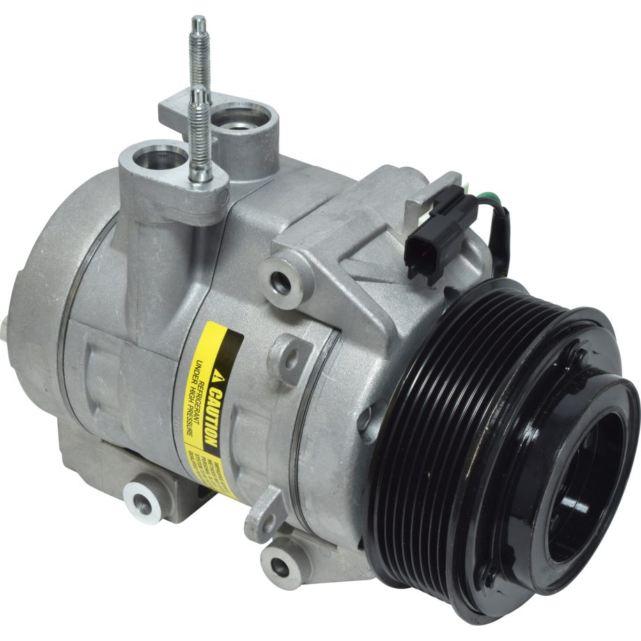 NEW AFTERMARKET DKS20DT A/C COMPRESSOR WITH 8 POLY CLUTCH 12V