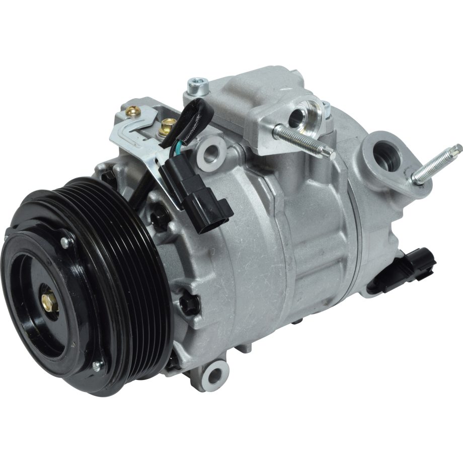 NEW AFTERMARKET 7SBH17C A/C COMPRESSOR WITH 6 POLY CLUTCH 12V