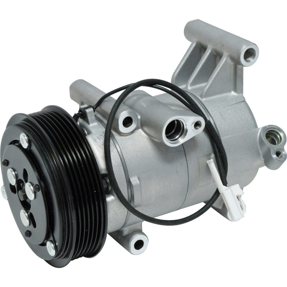 NEW AFTERMARKET V09A1AD4AP A/C COMPRESSOR WITH 6 POLY CLUTCH 12V
