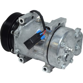 NEW OEM SANDEN SD7H15 A/C COMPRESSOR WITH 6 POLY CLUTCH 12V