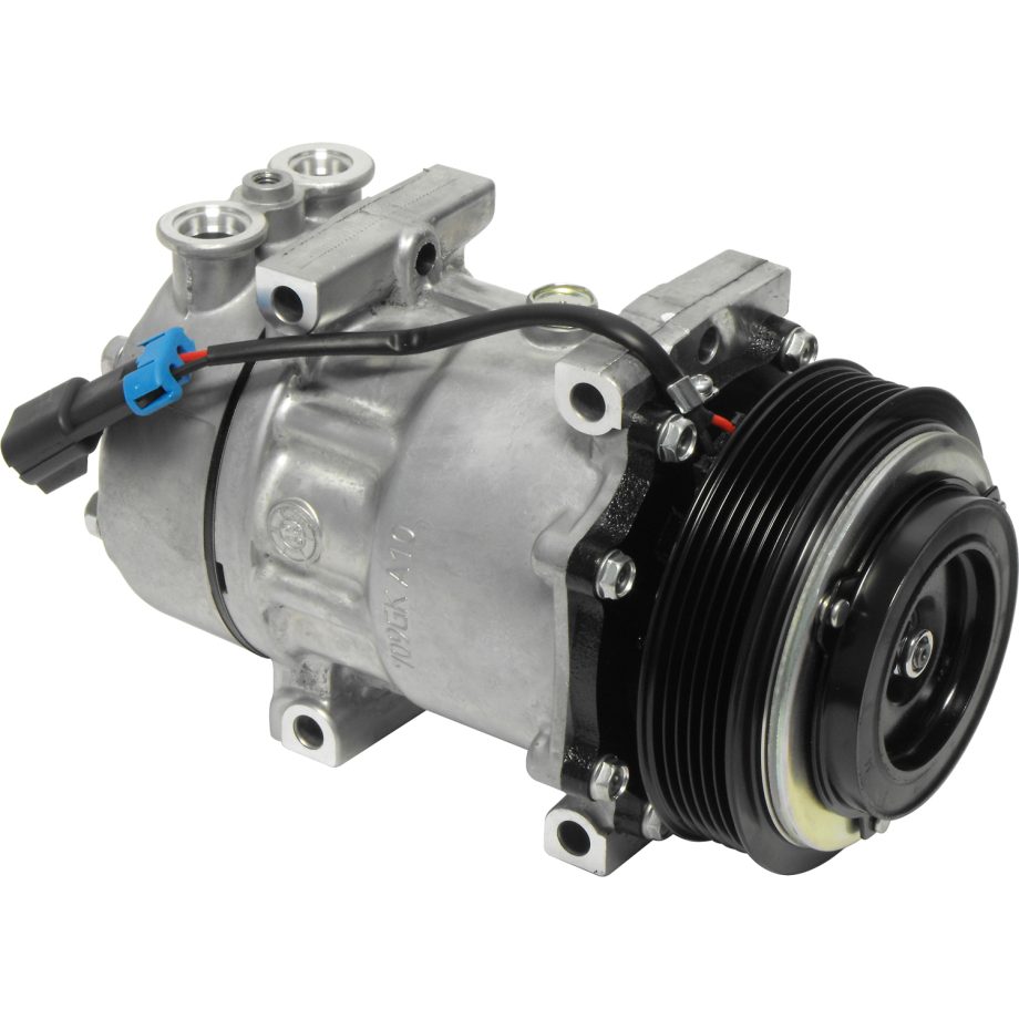 REMAN A/C COMPRESSOR WITH SINGLE GROOVE CLUTCH