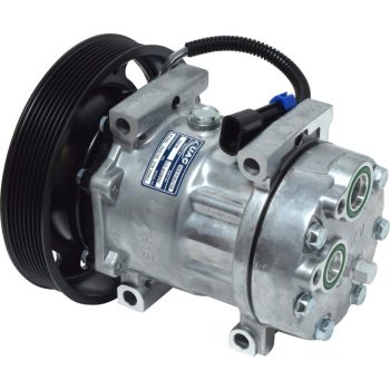 NEW AFTERMARKET SD7H15 A/C COMPRESSOR WITH 8 POLY CLUTCH 12V