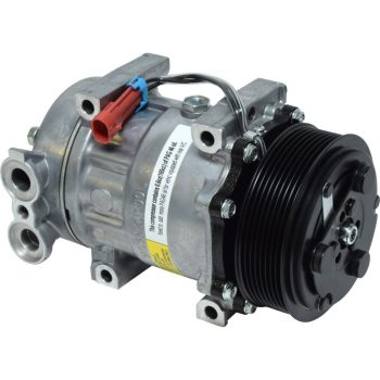 NEW AFTERMARKET SD7H15 A/C COMPRESSOR WITH 8 POLY CLUTCH 12V