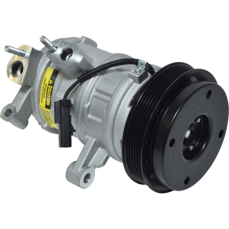 NEW AFTERMARKET 10SR17E A/C COMPRESSOR WITH 6 POLY CLUTCH 12V