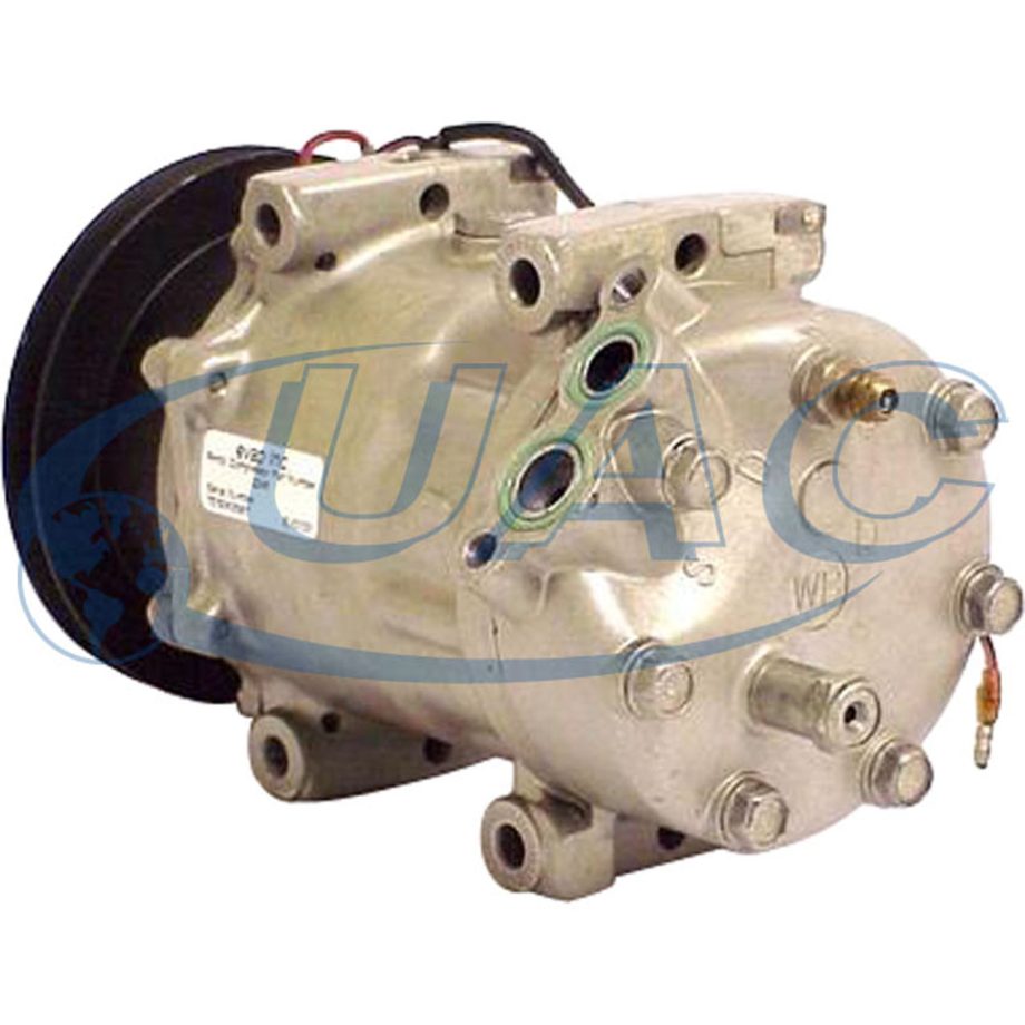 REMAN SD709 A/C COMPRESSOR WITH SINGLE GROOVE CLUTCH 12V