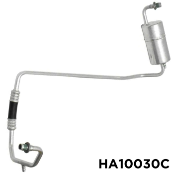 NEW AFTERMARKET A/C RECEIVER DRIER WITH HOSE ASSEMBLY