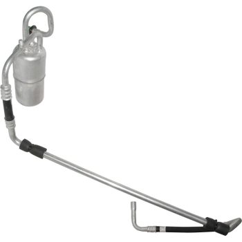 NEW AFTERMARKET A/C RECEIVER DRIER WITH HOSE ASSEMBLY