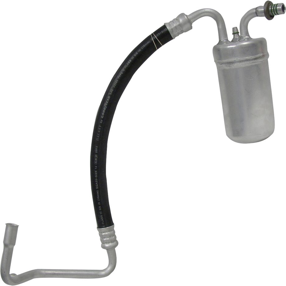 NEW AFTERMARKET A/C RECEIVER DRIER WITH HOSE ASSEMBLY