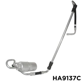 NEW AFTERMARKET A/C RECEIVER DRIER WITH HOSE ASSEMBLY