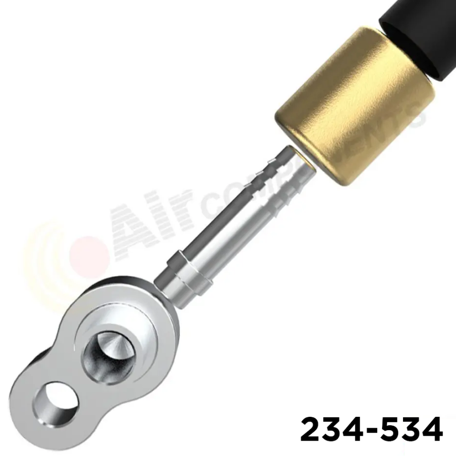 Compressor Adapter Custom Manifold Kit Barb Hi Side Denso 10S17F/10S20F