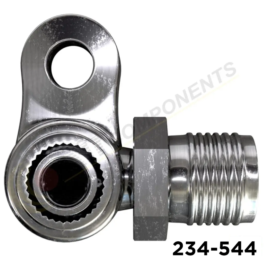 AC Compressor High Side Adapter for 10S20F & 10S17F for LS Engine Swap #6 Hose @ 3 O'clock