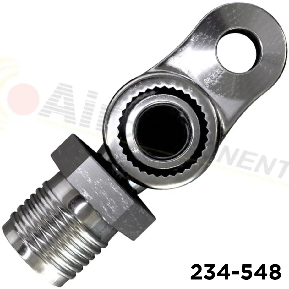 Compressor Custom Manifold Hi Side GM/Ford #8 Hose @ 6 O'clock