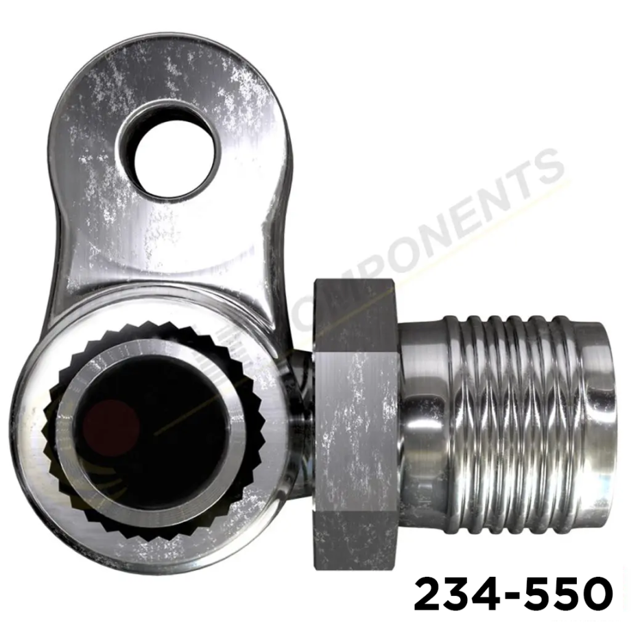 Compressor Custom Manifold Low Side GM/Ford #10 Hose @ 3 O'clock