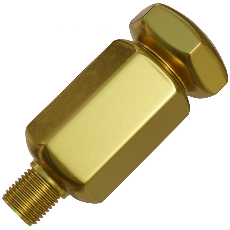 Check Valve One Way 6000 PSI 1/4"MPT X 1/4"FPT