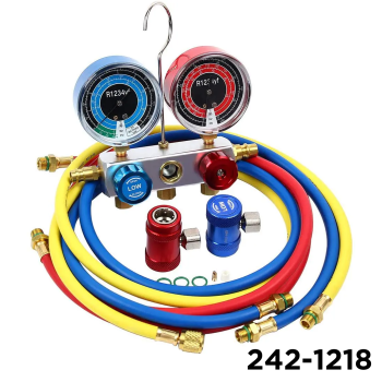 1234YF Gauge Set Aluminium W/ 60" Hoses