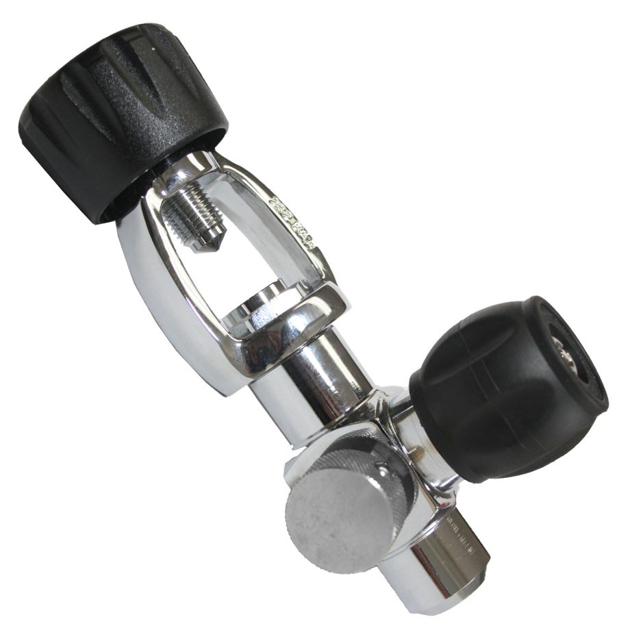 Compact Yoke Filler with On / Off, Bleeder, Din Filler & Gauge Port
