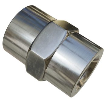 Fitting High Pressure Air 1/4" X 1/4" Female NPT (Steel)