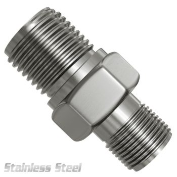 Fitting High Pressure Air 1/4″ X 1/8″ Male NPT (Stainless Steel)