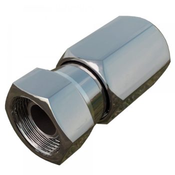 Fitting High Pressure Air Straight 1/4" Female Swivel X 1/4" Female NPT (Steel)
