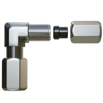 Fitting High Pressure Air 90 Degree 1/4″ X 1/4" Compression (Steel)
