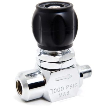 Valve Panel Mount Inlet 1/4” NPT Female X 1/4” Male NPT 7000PSI