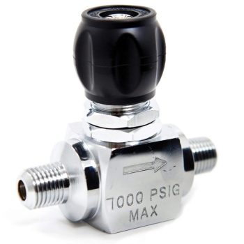 Valve Panel Mount Inlet 1/4” NPT Male X 1/4” Male NPT 7000PSI