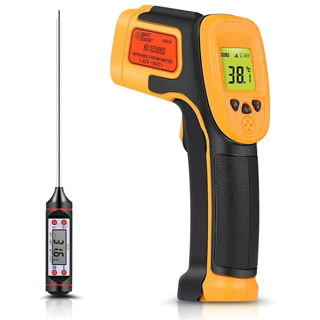 Thermometer Infrared / Laser 0 - 1200F Includes Digital