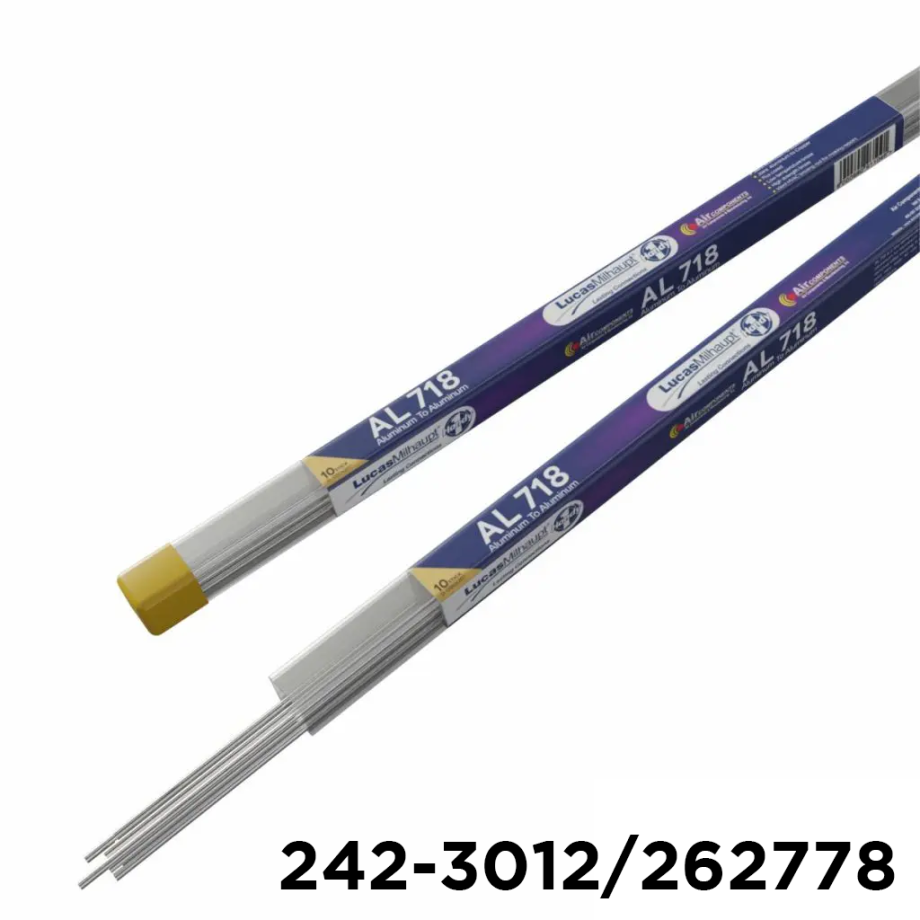 Aluminum To  Aluminum Welding / Brazing Rod AL718/262778 By Lucas Milhaupt 10 Pack