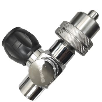 Scuba Yoke Filler With Bleed Screw & HP Port CGA