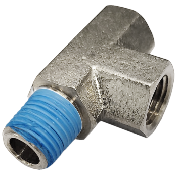 Fitting High Pressure 1/4" FM X 1/4" FM X 1/4" M MPT (Steel)