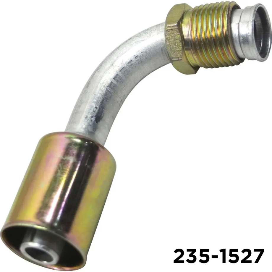 Beadlock Fitting 90 Degree #10 Male Insert Oring x #10 Hose