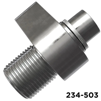 Compressor Adapter Block x Adaptor x #10 Male Insert Oring