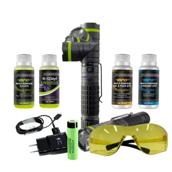 Versa Light 90 Degree Rechargeable High-Intensity UV Light, Flash Light, Battery, Charging Cable, Wall Charger, Safety Glasses