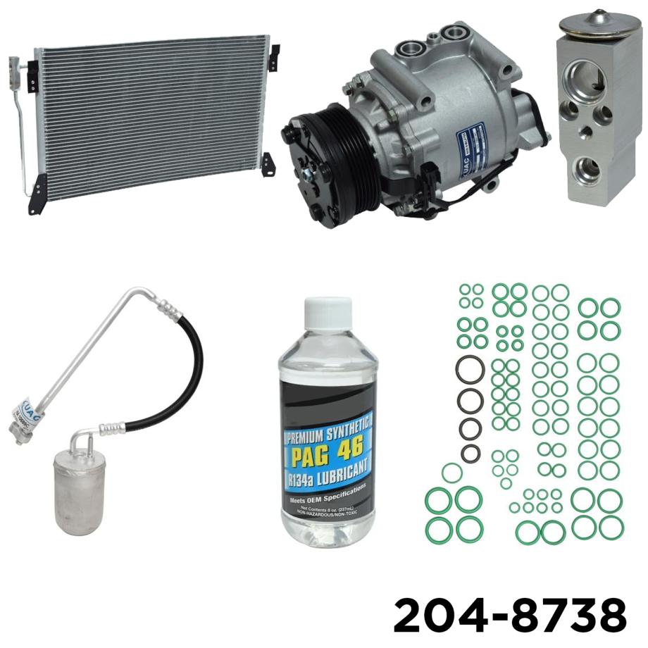 A/C Compressor Kit -- Compressor-Condenser Replacement Kit