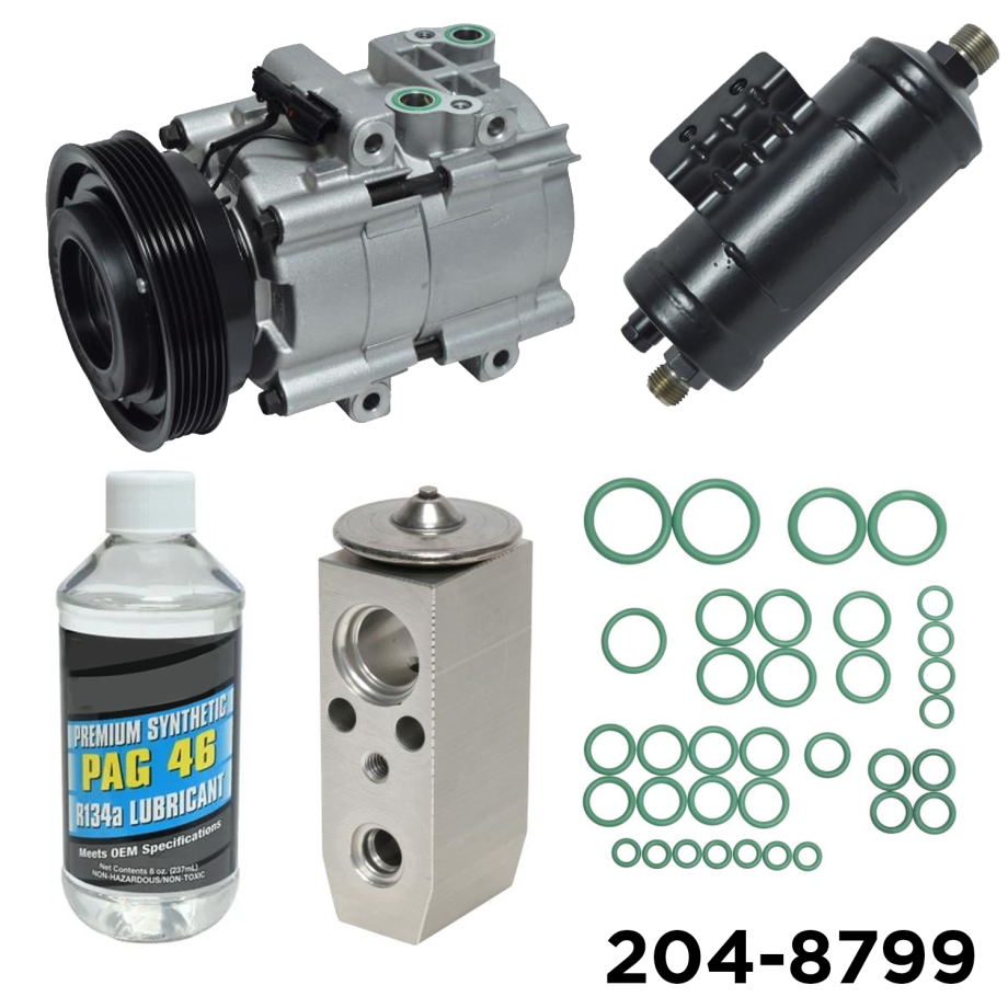 A/C Compressor Kit -- Compressor Replacement Kit