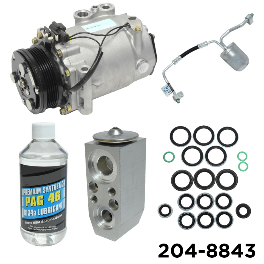 A/C Compressor Kit -- Compressor Replacement Kit