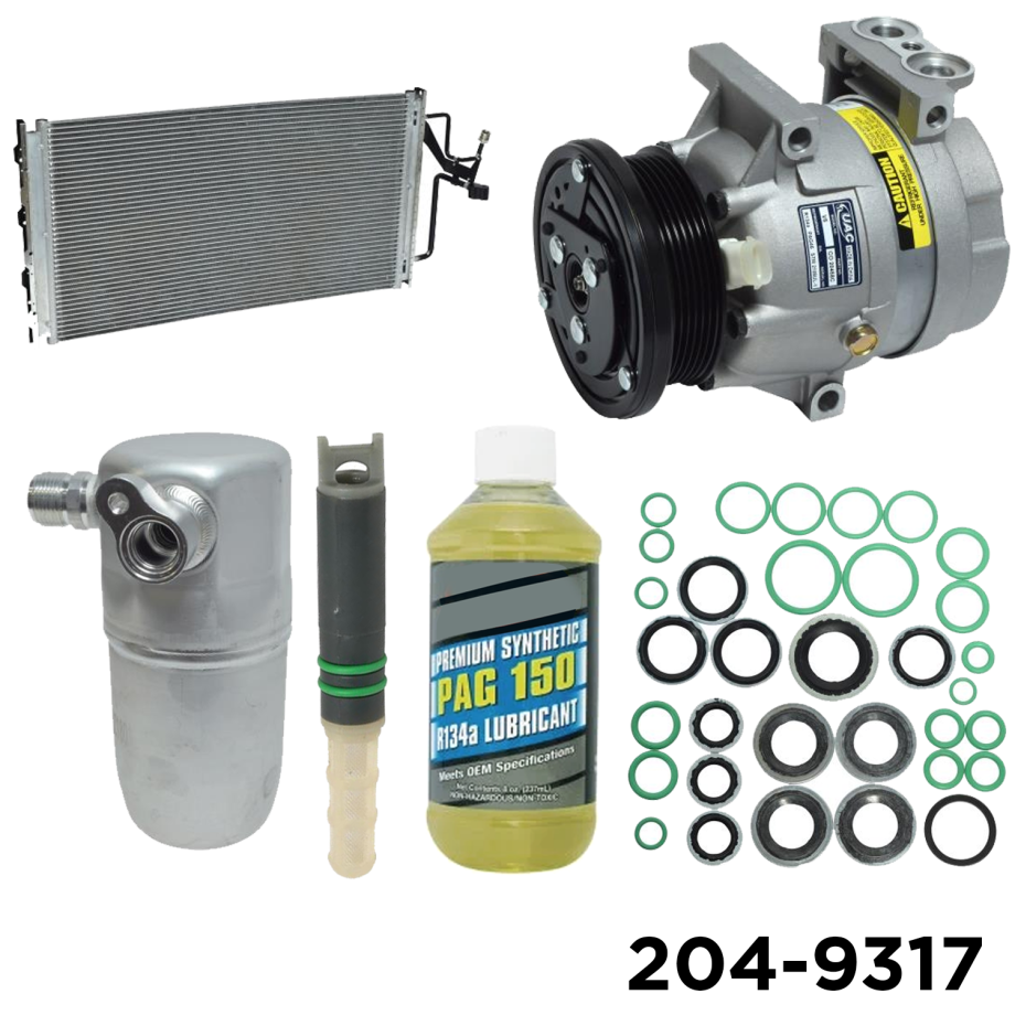 A/C Compressor Kit -- Compressor-Condenser Replacement Kit