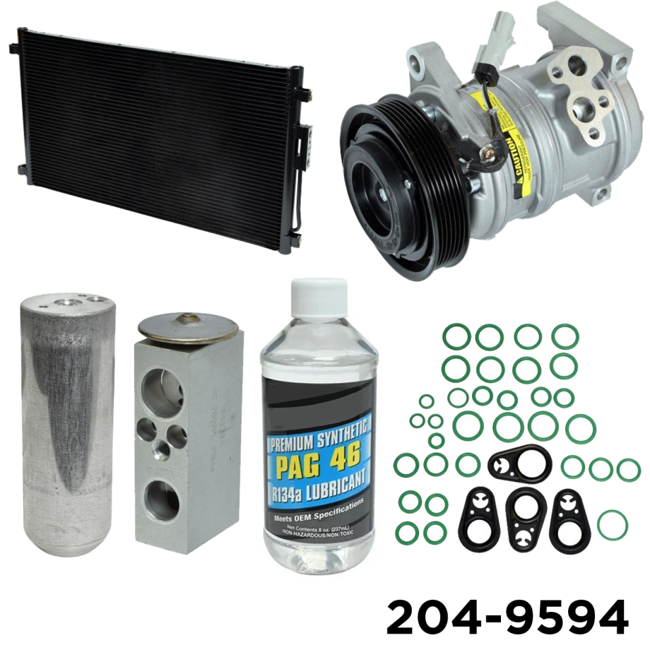 A/C Compressor Kit -- Compressor-Condenser Replacement Kit