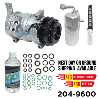 A/C Compressor Kit for Silverado, Sierra, Suburban, Tahoe, Yukon & Escalade (2000-2006)