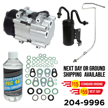 Complete A/C Compressor Kit for Dodge Ram 2500 & 3500 with 5.9L / 6.7L Cummins Diesel (2006-2009)