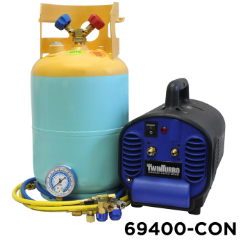 Mastercool Mini Twin Turbo Refrigerant Recovery Machine