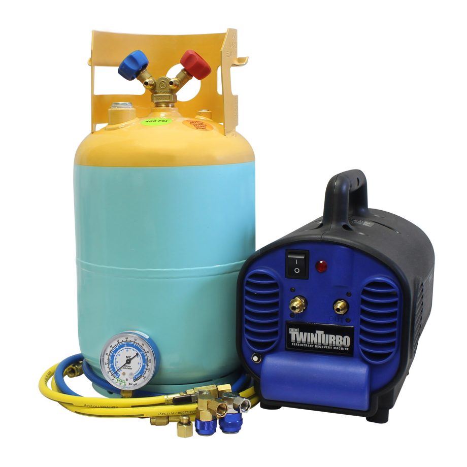 Mastercool Mini Twin Turbo Refrigerant Recovery Machine